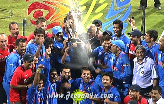 Cricket World Cup 2011 India Team Photos